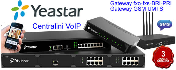 centralino alternativo a grandstream - yeastar